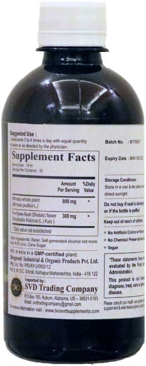 Mimoca Liquid Mimosa pudica Supplement Fermented Liquid Extract - 11.83 fl oz Supports Sound Sleep Supports Women's Health