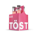 TÖST Rosé All-Natural Non-Alcoholic Sparkling Beverage 250 ML - 32 Pack