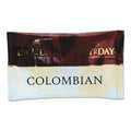 Papanicholas Coffee Coffee PCO23001 Day to Day Colombian Flavor Coffee Packets Arabica Brown