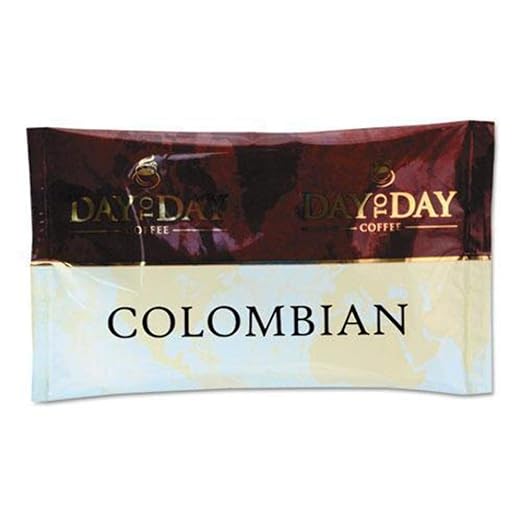 Papanicholas Coffee Coffee PCO23001 Day to Day Colombian Flavor Coffee Packets Arabica Brown