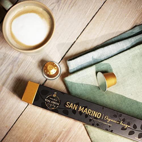 Organic Espresso Variety Pack for Nespresso | 100 Organic Aluminum Capsules | 3 Strong Italian Espressos + 1 Smooth Lungo | 100% Nespresso Compatible Pods | Fairtrade |