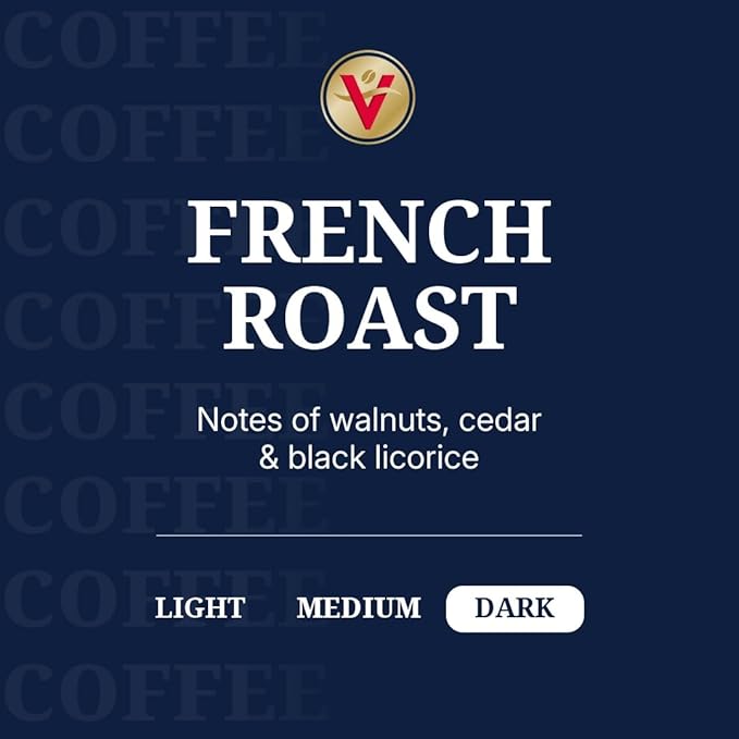 Victor Allen's Coffee French Roast Dark Roast 200 Count Single Serve Coffee Pods for Keurig K-Cup Brewers
