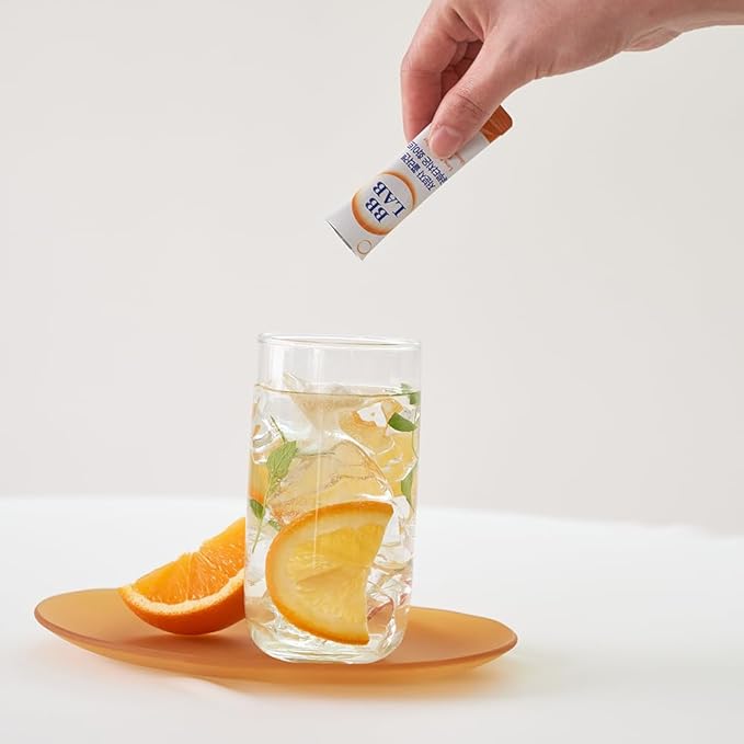 BB LAB Collagen Glutathione White Low Molecular Korean Stick Supplement Fish Peptides Vitamin C Vitamin E Glutathione Fast abosorption Orange Flavor