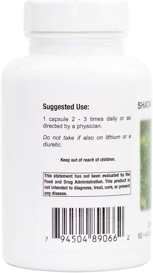 Supreme Nutrition Shatavari Supreme 90 Pure Shatavari Root Vegetarian Capsules