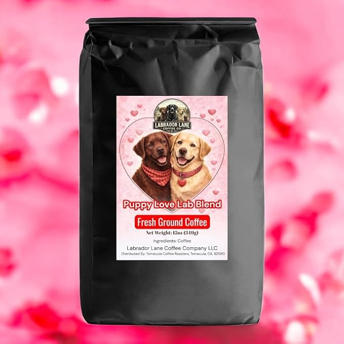 Puppy Love Lab Blend - Small Batch Premium Flavored Coffee - 12oz