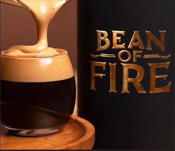 Bean of Fire | Ethiopian | Coffee Washed | 16 oz | Chocolate | Citrus Notes | Sugar Cane &amp Black Grapes | Floral Complexity | Ground Coffee