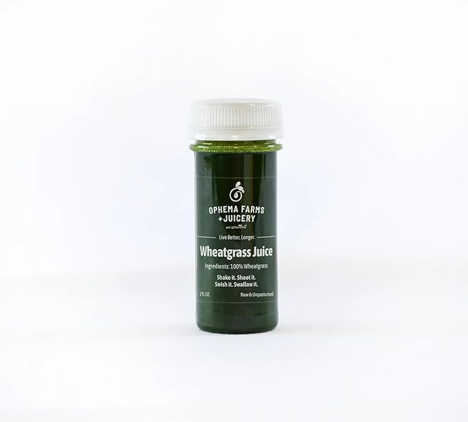 Ophema Farms Organic Frozen Wheatgrass Juice (56 Pack 112 oz)