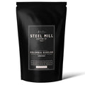 Steel Mill Coffee Co. | Colombia Excelso Fair Trade Organic Coffee | 2 LB Bag | Whole Bean | Medium Roast | 100% Arabica Beans | Organic Fair Trade