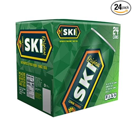 Ski Citrus Soda 12 oz (24 Cans)