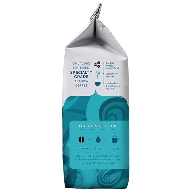 Cameron's Coffee Roasted Ground Coffee Bag Decaf Breakfast Blend 28 Ounce