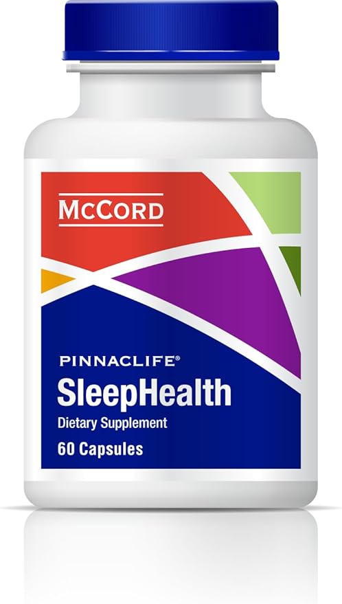 SleepHealth Supplement | Naturally Enhance Your Sleep Experience | Olivamine | Vitamin with Melatonin Magnesium Glycinate| 60 Count Capsules