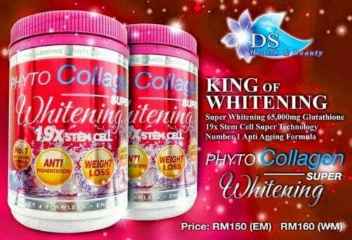 Phyto Collagen Whitening 19X STEM CELL Anti-Aging Pro Whitening Results Energy