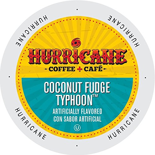 Hurricane Coffee Coconut Fudge Typhoon 24 Count