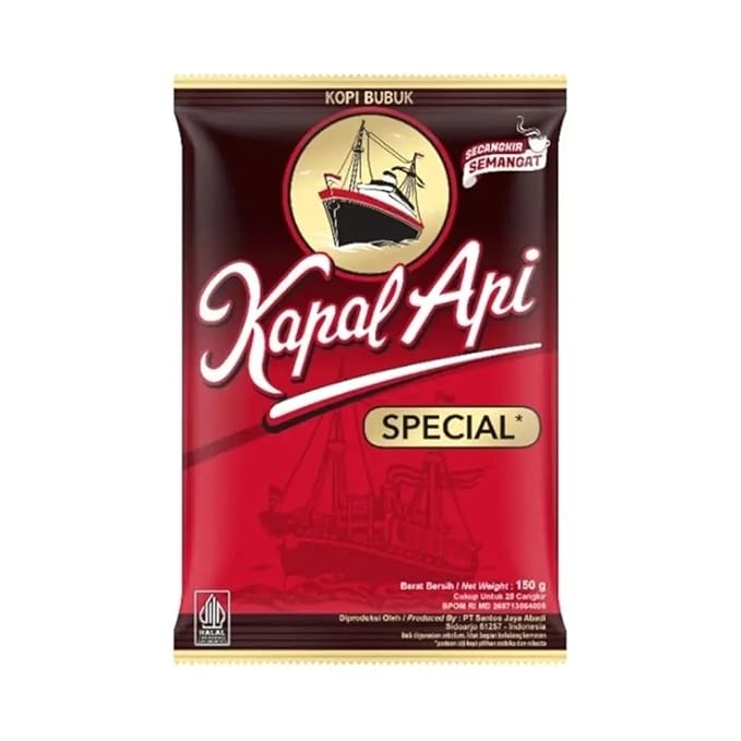 Kapal Api Indonesia Coffee Kopi Bubuk Special 150g (Pack of 1)