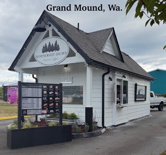 Northwest Grind White Coffee Ground – High Caffeine Low Acid White Roast Ground Coffee Smooth Nutty Light Roast Coffee Small Batch Roasted in the Pacific Northwest 2 lbs