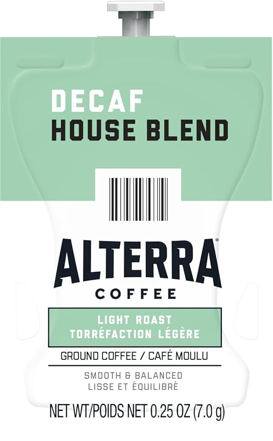 FLAVIA ALTERRA COFFEE House Blend Decaf 20-Count Freshpacks (Pack of 1 Rail)