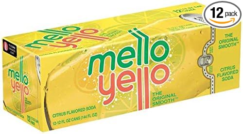 MELLO YELLO SODA CITRUS 12 OZ CANS 12 PACK