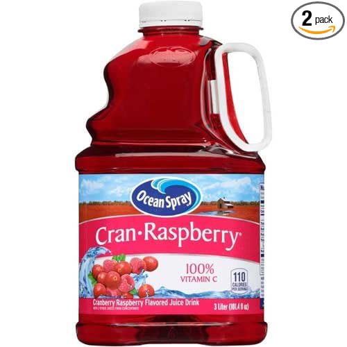 Ocean Spray Cranberry Raspberry Juice  101.4-Ounce (Pack of 2)