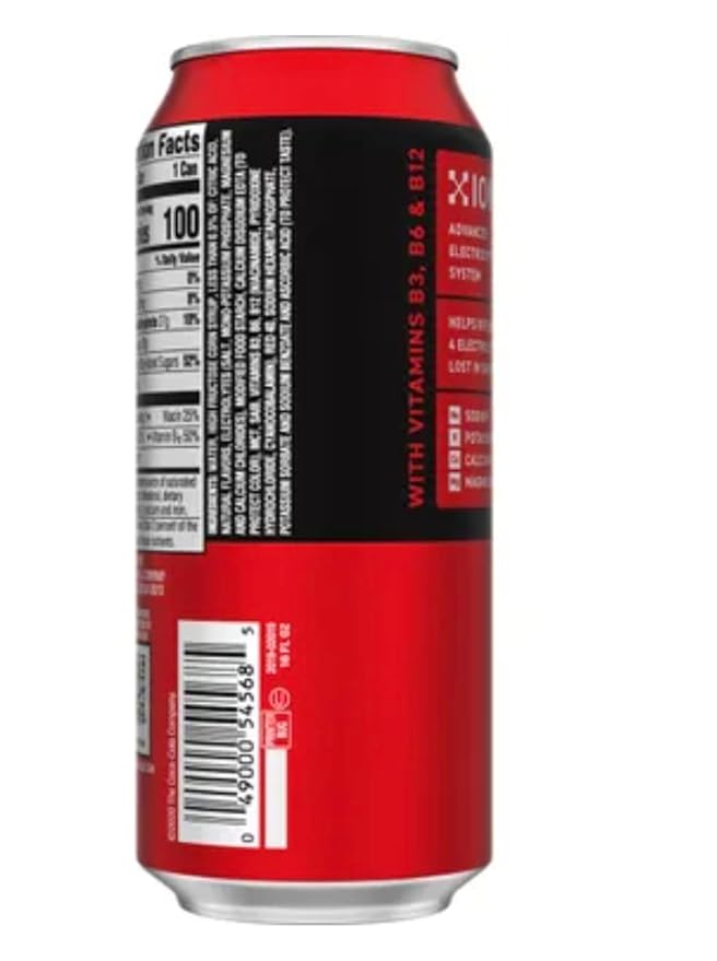 Powerade Sport Drink 16 Fl oz Cans (24 pack Fruit punch)