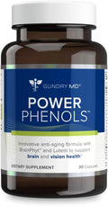 Gundry MD Power Phenols Brain Health Supplement for Cognition Focus Motivation Productivity and Energy - (30 Servings)