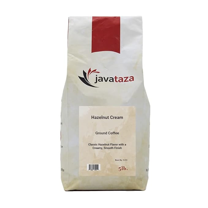 Hazelnut Cream Whole Bean Coffee 5lb. - Fairly Traded Naturally Shade Grown