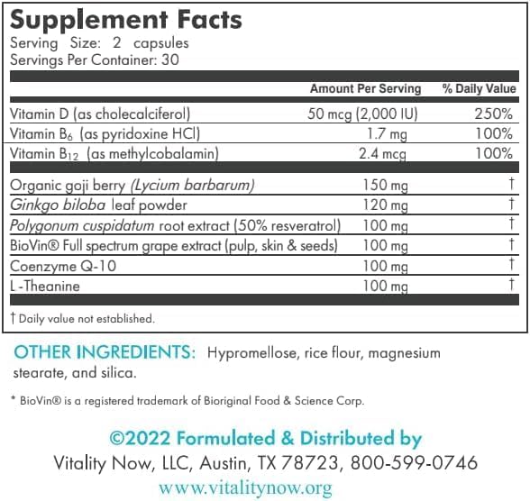 Stem Cell Renew | Boost Your Natural Supply of Stem Cells to Strengthen Mental Sharpness Help Slow Signs of Aging and Restore Youthful Energy - Created by NASA Scientist | 1-Month Supply (120 count)