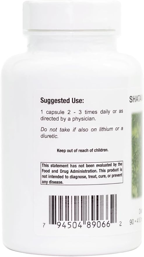 Supreme Nutrition Shatavari Supreme 90 Pure Shatavari Root Vegetarian Capsules (Pack of 2)