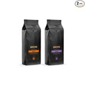 Abbotsford Road - Specialty Coffee Variety Pack Espresso Gourmet Roasted Coffee Beans Ideal for Cold Brew Drip Aeropress Pour Over or Percolator Includes Two 12oz Bags (Forza | Dolce Whole Bean