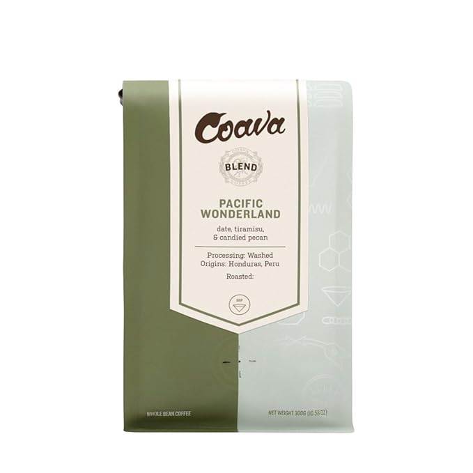 Pacific Wonderland - Roasted by Coava Coffee Roasters - Whole Bean Coffee - 12 Ounce Bag