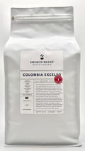 Smokin Beans 5-Pound Colombia Excelso Freshly Roasted Coffee Washed Processing Medium Roast Premium Whole Bean Specialty Coffee