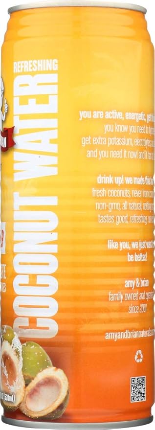 Amy &amp Brian Juice Coconut Yng W Pulp