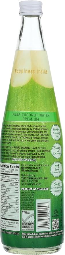 Taste Nirvana Real Coconut Water -- 23.6 fl oz - 2 pc