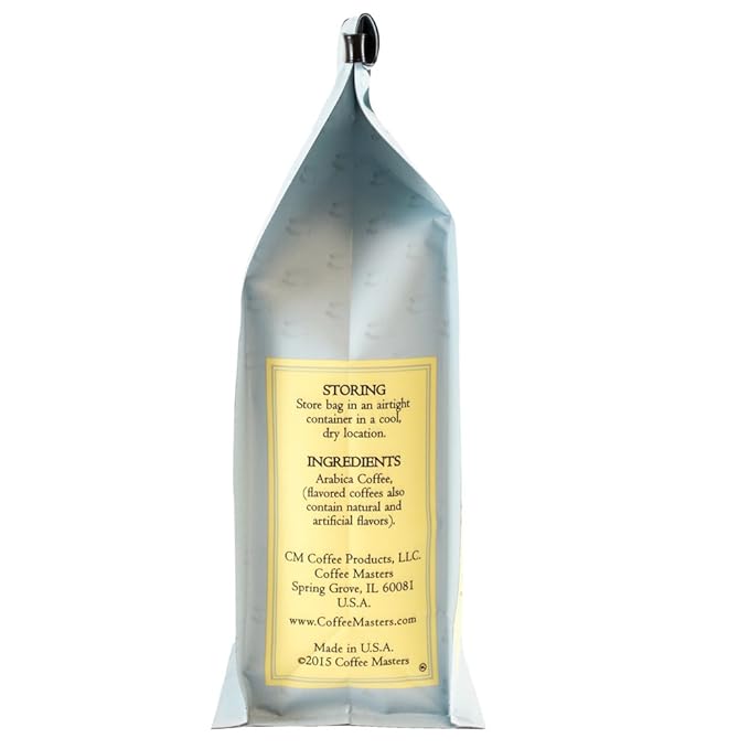 Coffee Masters Flavored Coffee Chocolate Thunder Ground 12-Ounce Bags (Pack of 4)