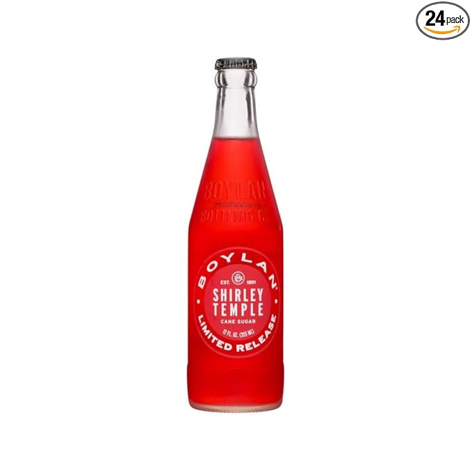 Boylan Soda Shirley Temple 12 Fl Oz 24Count