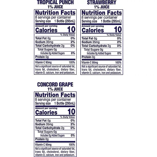 Welch$ Zero Variety Pack 10 fl. oz. 6 pack