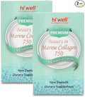 (Pack of 2) Hi Well Premium Beauty in Marine Collagen 750 60 Vege Capsules