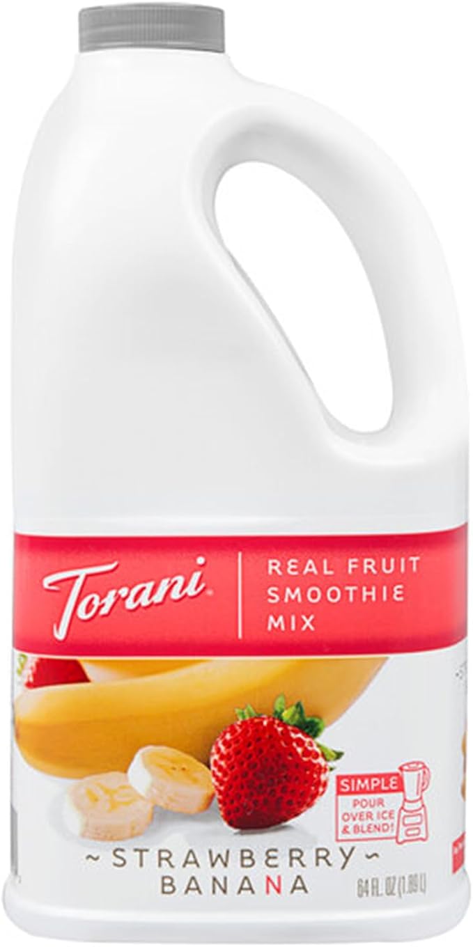 64 fl. oz. Strawberry Banana Fruit Smoothie Mix WS-880900188-NF