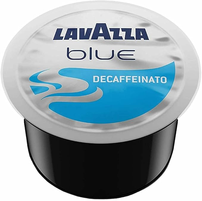 Lavazza BLUE Capsules Espresso Decaffeinato Coffee Blend Decaffeinated Medium Roast 100 Count (Pack of 1)