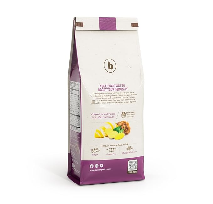 DAILY DEFENSE BAGGED COFFEE with Superfoods (Pack of 2)