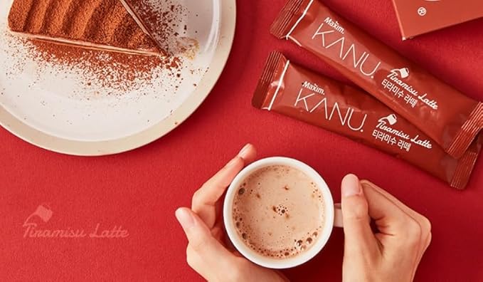 Kanu Maxim Latte Instant Coffee (17.3g x 24t Tiramisu)