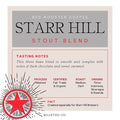 Red Rooster Coffee Organic Starr Hill Stout Coffee – Medium-Dark Roast Whole Bean – Notes of Dark Chocolate Praline &amp Citrus – 5LB – USDA Organic Fair Trade