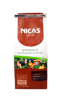 Nica's Coffee Organic - Dark Roast - 340 gr Ground - from San Cristobal Volcanoe Area in Nicaragua