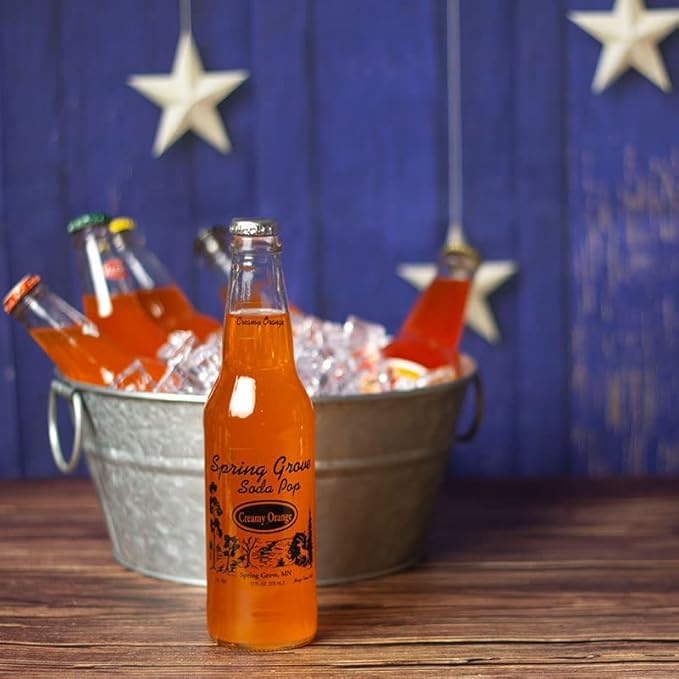 Ultimate Craft Beverage Samplers - Mix Variety Case - Gourmet Sodas From All Around the Country - Choose Your Flavor - 12oz (Orange Soda - 12 Pack)