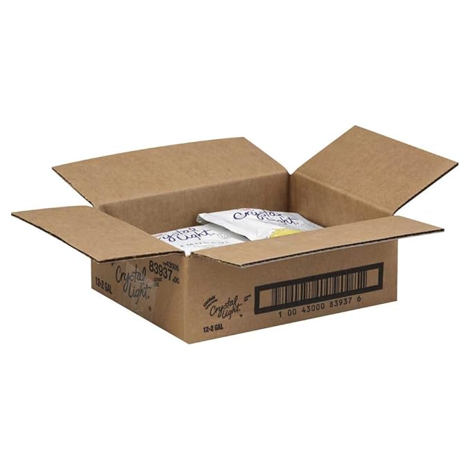 Crystal Light Lemonade Mix 12 Envelopes Per Case - Each Evelope Makes 2 Gallons