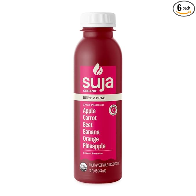 Suja Essentials Organic Sweet Beets Juice 12 Fluid Ounce - 6 per case.