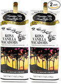 Hawaiian Isles Kona coffee vanilla macadamia nut (7oz) X2 Hawaiian Isles Kona Coffee Vanilla Macadamia Nut
