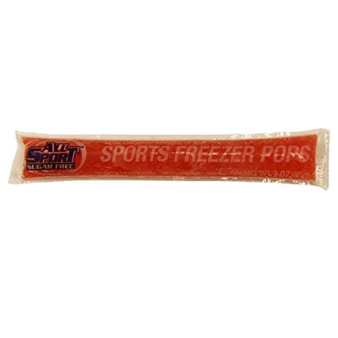 All Sport Zero Hydration Freezer Pops (Case of 144) - Each Case includes 1 Mircofiber Cooling Towel Blue (Variety Pack (Sugar Free))