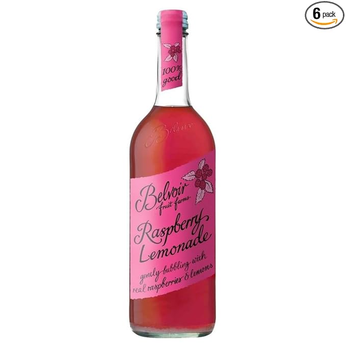 Belvoir Lemonade Raspberry (750ml) - Pack of 6