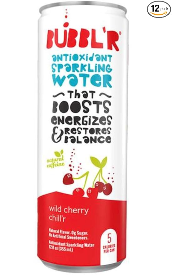 B4Y BUBBL'R Wild Cherry Chiller 12 Oz Can (12)