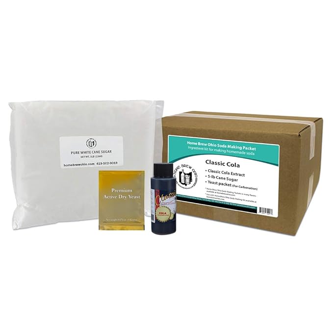 Home Brew Ohio Soda Making Packet-Classic Cola